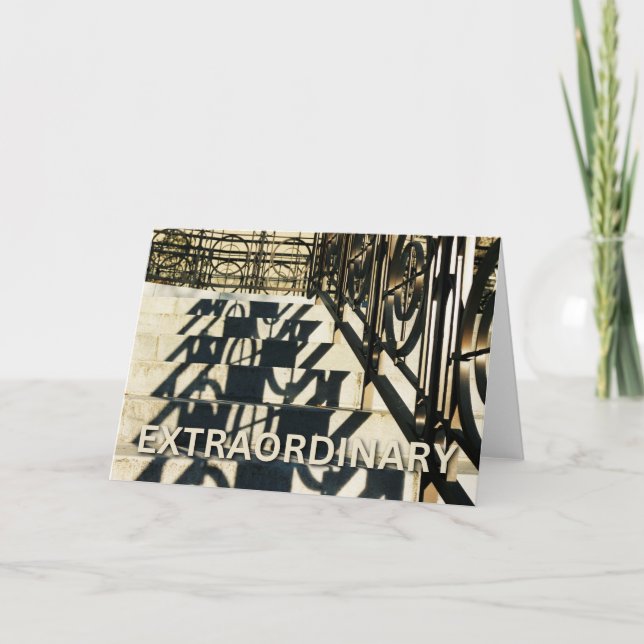 Step into the Rings - Extraordinary Card (Front)