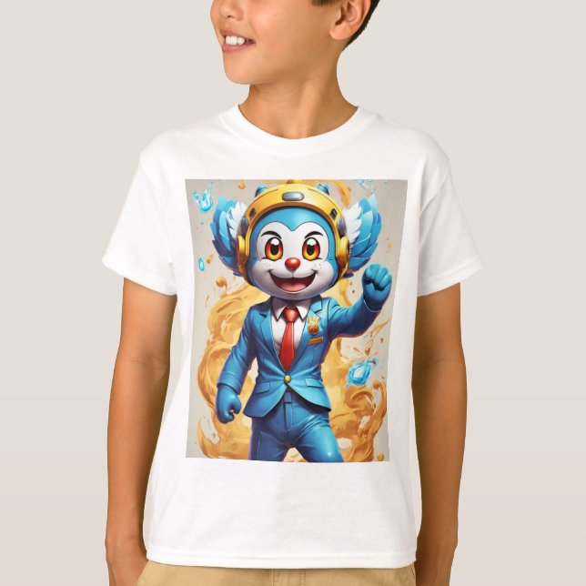 Step into the world of Doraemon, where the beloved T-Shirt (Front)