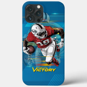 Step into Victory American Football iPhone 13 Pro Max Case