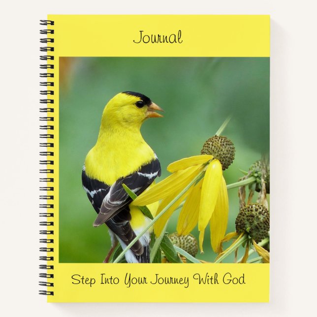Step Into Your Journey With God Notebook (Front)