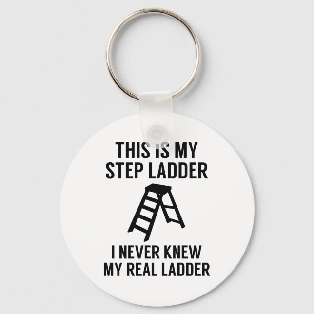 Step Ladder Key Ring (Front)