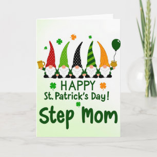 Step Mom Happy St Patricks Day Card