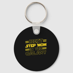 Step Mom In The Galaxy Funny Mothers Day Gift For  Key Ring