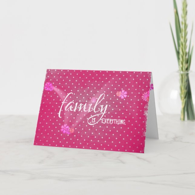 step mom polka dot birthday card (Front)