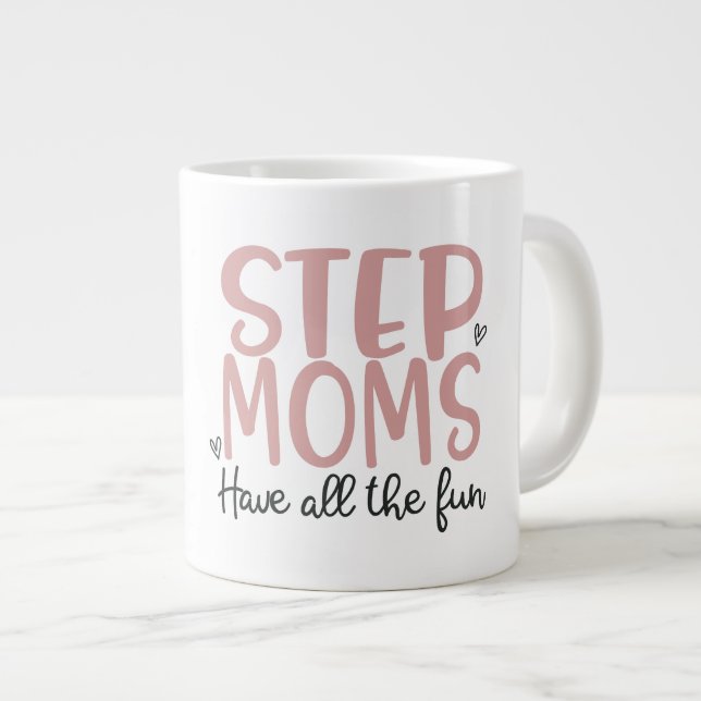 Step Moms - Gift Jumbo Mug (Front Right)