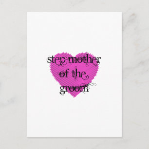 Step Mother of the Groom Postcard