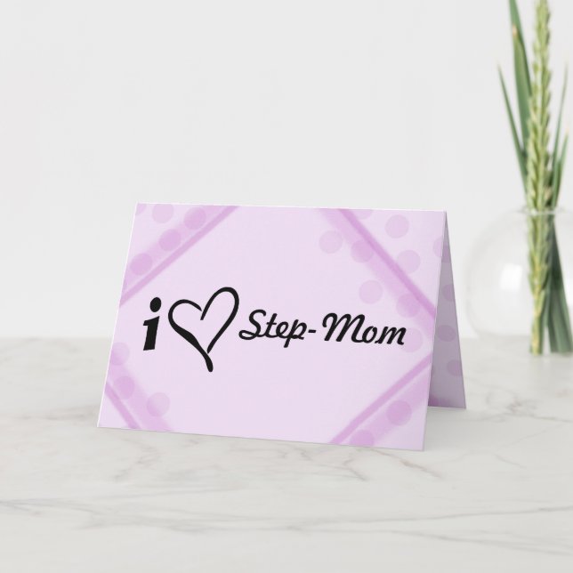 Step-Mum Greeting Card   Customise It! (Front)