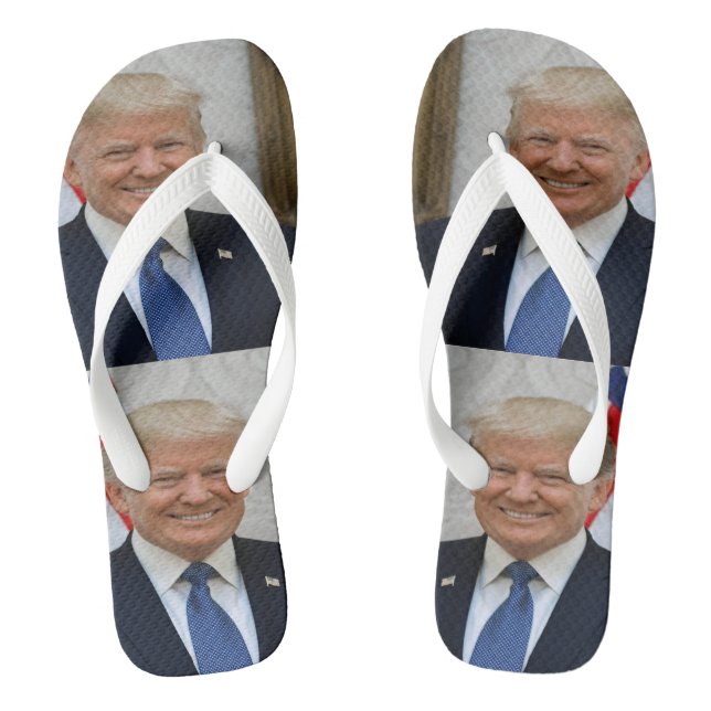Step on The Don Flip Flops (Footbed)