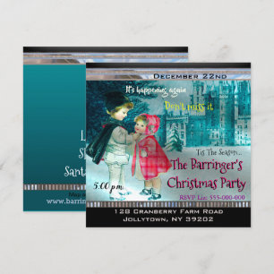 Step out Holiday Christmas Party Invitation