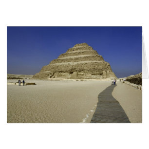 Step pyramid at Saqqara, one of the earliest