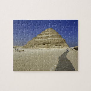 Step pyramid at Saqqara, one of the earliest Jigsaw Puzzle