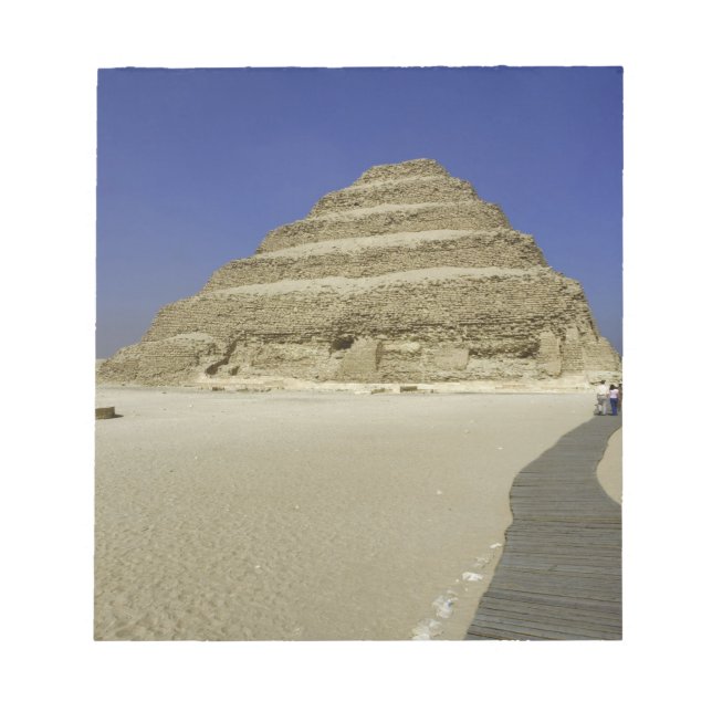 Step pyramid at Saqqara, one of the earliest Notepad (Front)