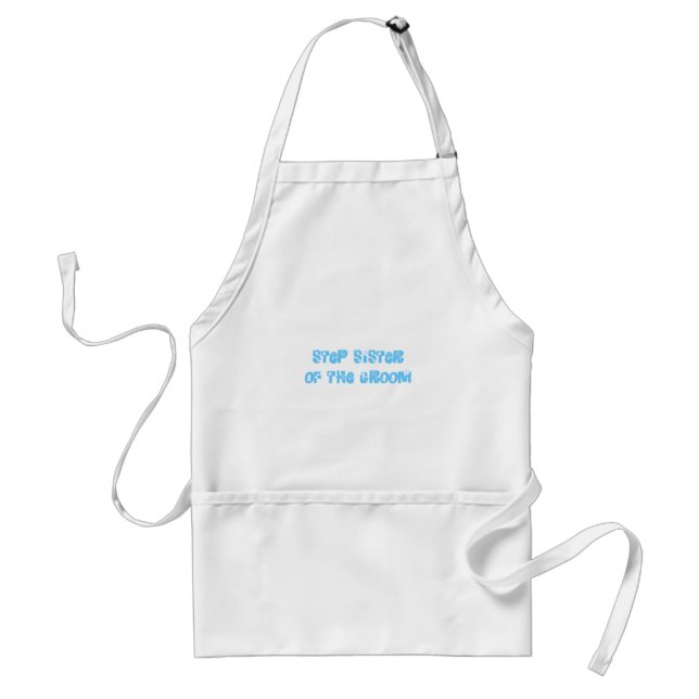 Step Sister of the Groom Standard Apron (Front)