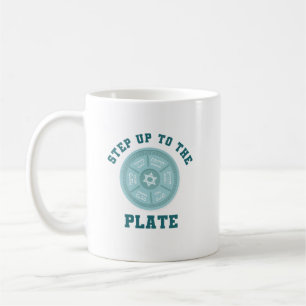 Step Up To Plate Funny Seder Passover Mug