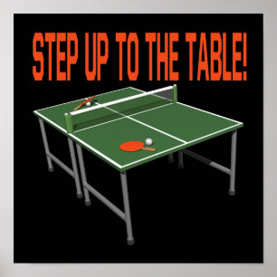 Step Up To The Table Poster