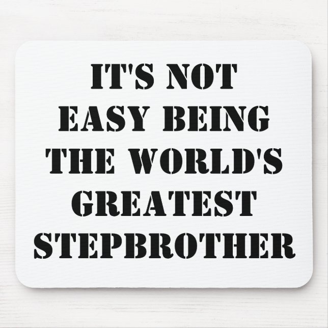 Stepbrother Mouse Mat (Front)
