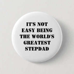 Stepdad 6 Cm Round Badge