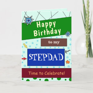 Stepdad Birthday Card