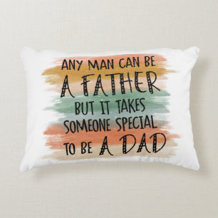 Stepdad Father's Day Gift Special Dad Decorative Cushion