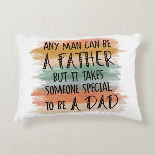 Stepdad Father's Day Gift | Special Dad Decorative Cushion (Front)
