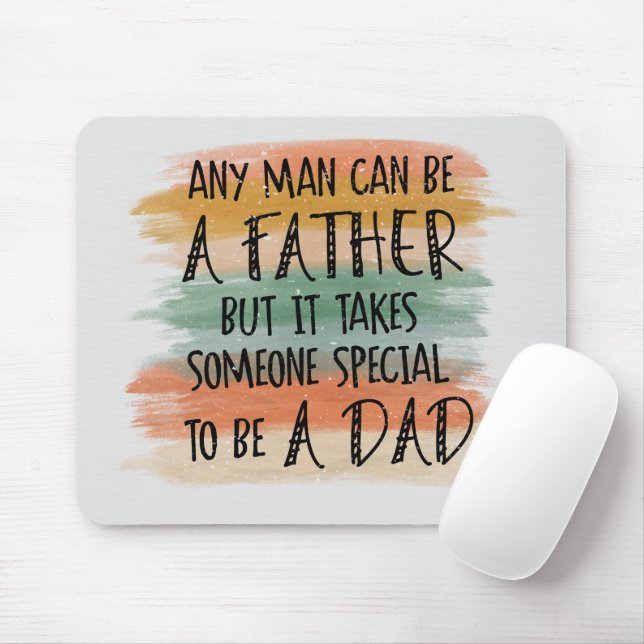 Stepdad Father's Day Gift | Special Dad Mouse Mat (With Mouse)