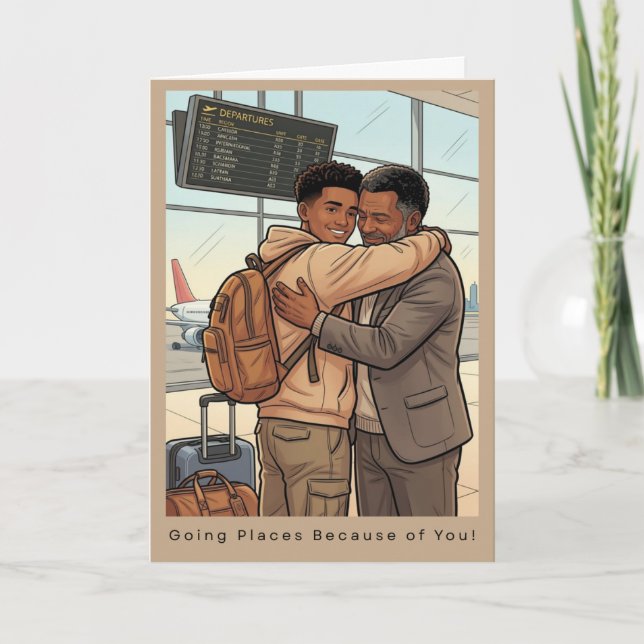 Stepdad Support Father's Day Card (Front)