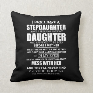Stepdaughter Cushion