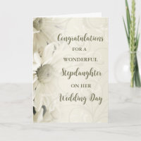 Stepdaughter Wedding Day Congratulations