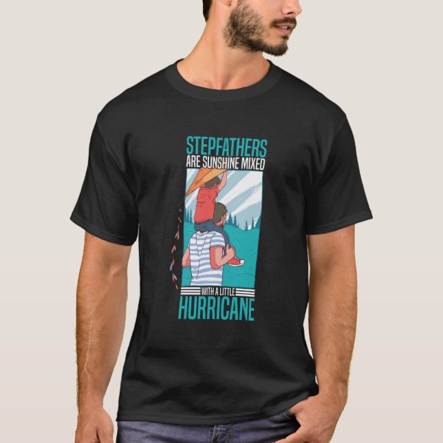 Stepfather Family Relationship Dad Blended Parenth T-Shirt (Front)