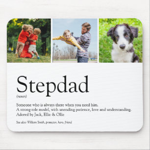 Stepfather Stepdad Definition 3 Photo Fun Modern Mouse Mat