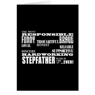 Stepfathers & Stepdads Birthdays Parties Qualities