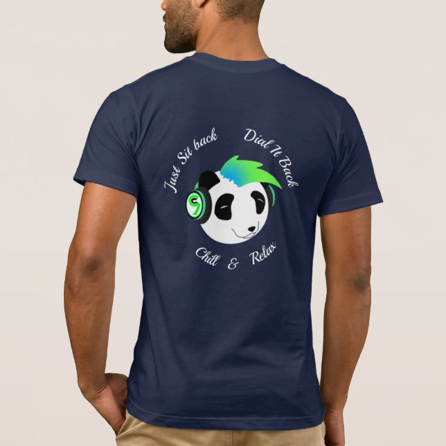 Steph Cody "Dial It Back" (Blu/Re/Wh/Gry/Gre) T-Shirt (Back)
