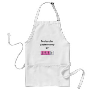 Steph periodic table name apron