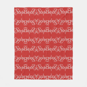 Steph personalised Fleece Blanket