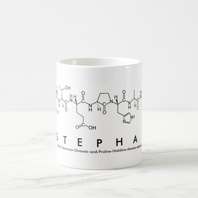 Stephan peptide name mug (Center)