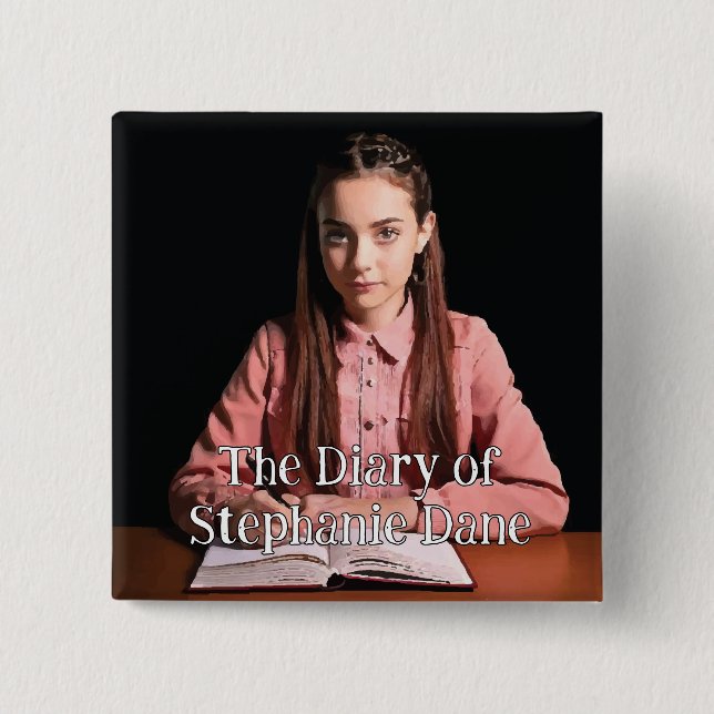 Stephanie Dane 15 Cm Square Badge (Front)