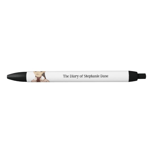Stephanie Dane Black Ink Pen (Front)