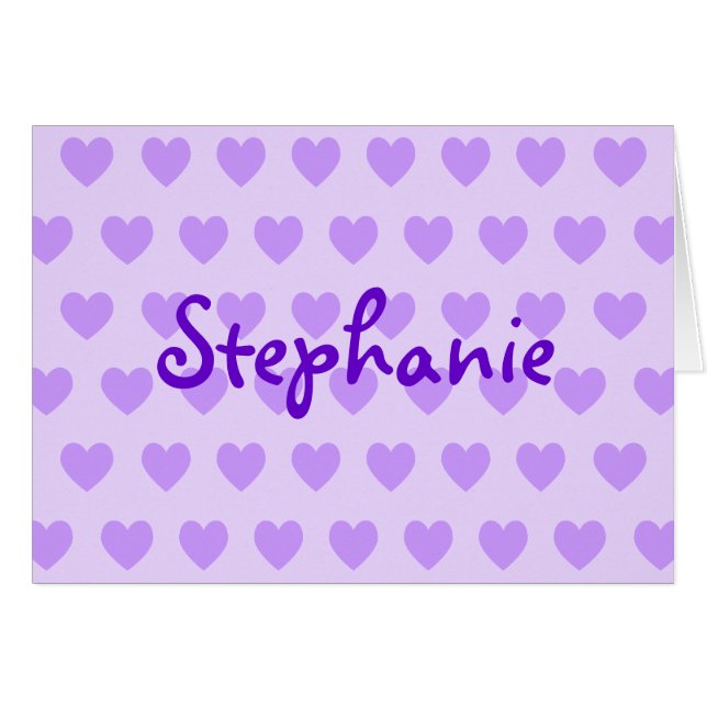 Stephanie in Purple (Front Horizontal)