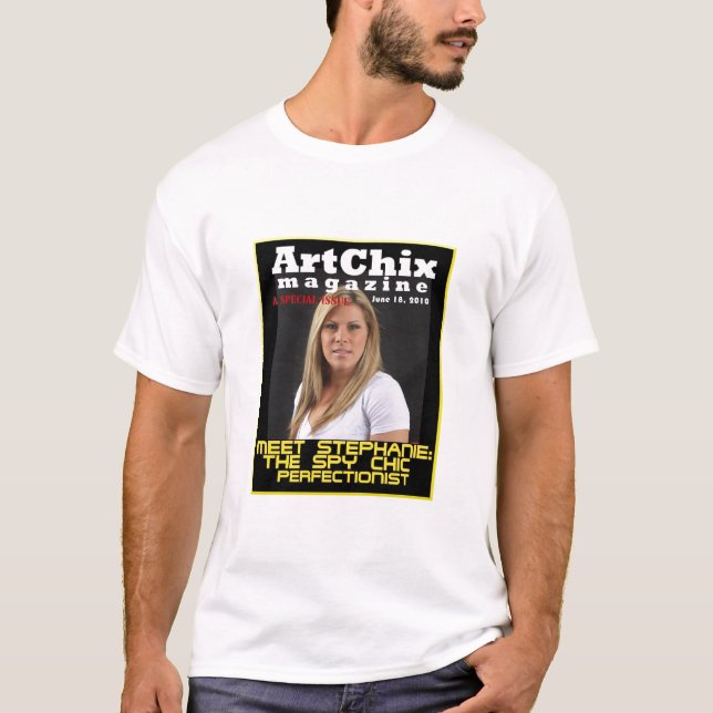 Stephanie Spy Chic Tee-Shirt T-Shirt (Front)