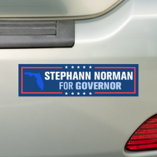 Stephann Norman for Florida Governor Bumper Sticker