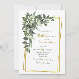 Stephanotis Cascade Invitation