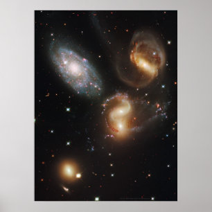 Stephan's Quintet 18x24 (20x23) Poster