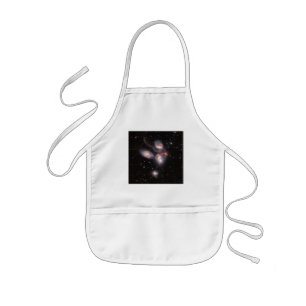 Stephan's Quintet 5 Galaxies Deep Field James Webb Kids Apron