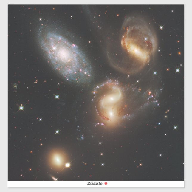 Stephan's Quintet: A Galaxy Galactic Wreckage (Sheet)