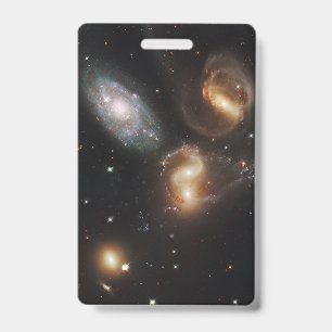 Stephan's Quintet: A Galaxy Galactic Wreckage ID Badge