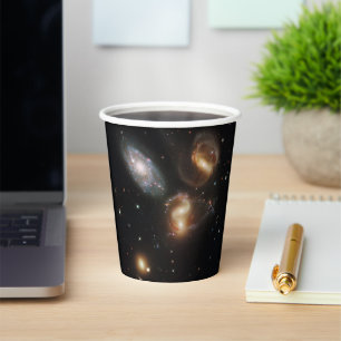 Stephan's Quintet: A Galaxy Galactic Wreckage Paper Cups