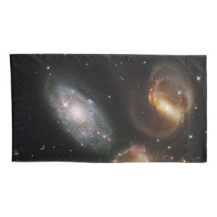 Stephan's Quintet: A Galaxy Galactic Wreckage Pillowcase