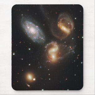Stephan's Quintet Galaxies (Hubble Telescope) Mouse Mat
