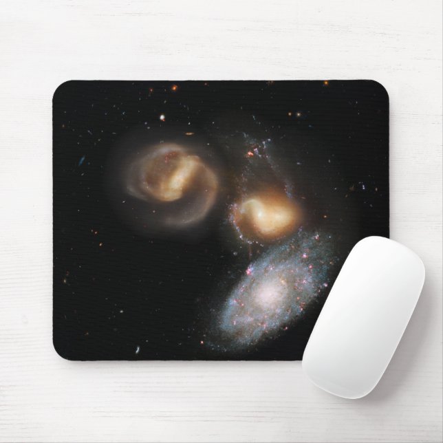 Stephan's Quintet Galaxies Mouse Mat (With Mouse)