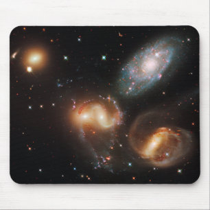 Stephan's Quintet Galaxy Cluster Mouse Mat